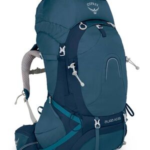 Women’s XS Osprey Aura AG 65 Backpack in Blue